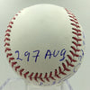 Orlando Cepeda Signed Heavily Inscribed Stat Baseball MLB AUTHENTICATED