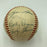 1947 New York Yankees World Series Champs Team Signed Baseball JSA COA