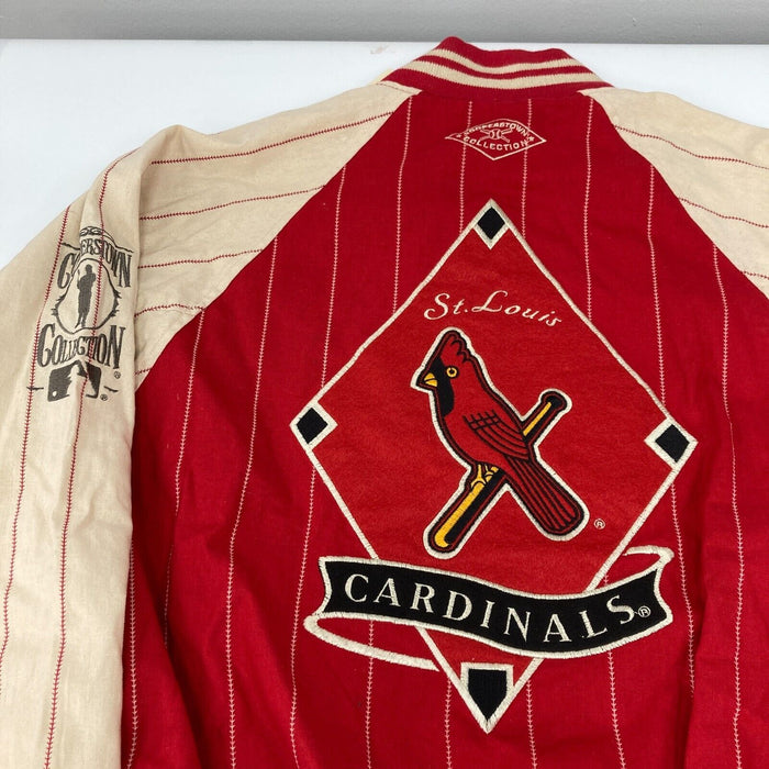 Stan Musial Signed St. Louis Cardinals Cooperstown Collection Jacket JSA COA