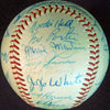 Beautiful 1958 Cleveland Indians Team Signed American League Baseball JSA COA