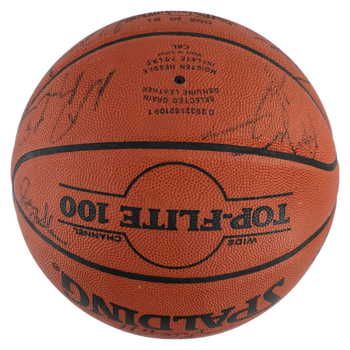 1996 Team USA Dream Team Olympics Signed Basketball Beckett COA