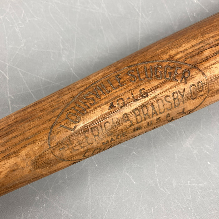 Lou Gehrig Vintage 1920's Louisville Slugger Baseball Bat