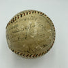 Historic 1921 Cleveland Indians Team Signed Baseball With Tris Speaker PSA DNA