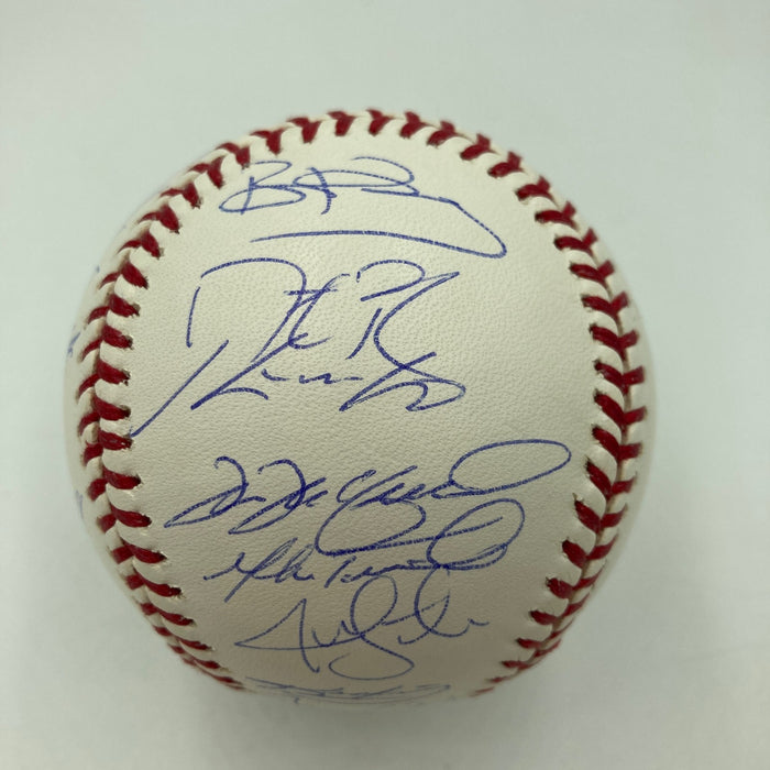 2007 Boston Red Sox World Series Champs Team Signed Baseball MLB Certified