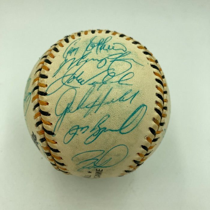 1994 All Star Game National League Team Signed Baseball Barry Bonds PSA DNA COA