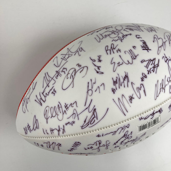 2021 Los Angeles Rams Super Bowl LVI Champs Team Signed Football PSA DNA COA