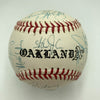 1989 Oakland A’s World Series Champs Team Signed Baseball 29 Sigs JSA COA