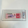 Mark Mcgwire Signed 1998 Home Run #70 Ticket PSA DNA GEM MINT 10 Auto