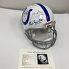Johnny Unitas Colts Legends Signed Full Size Authentic Riddell Helmet JSA COA