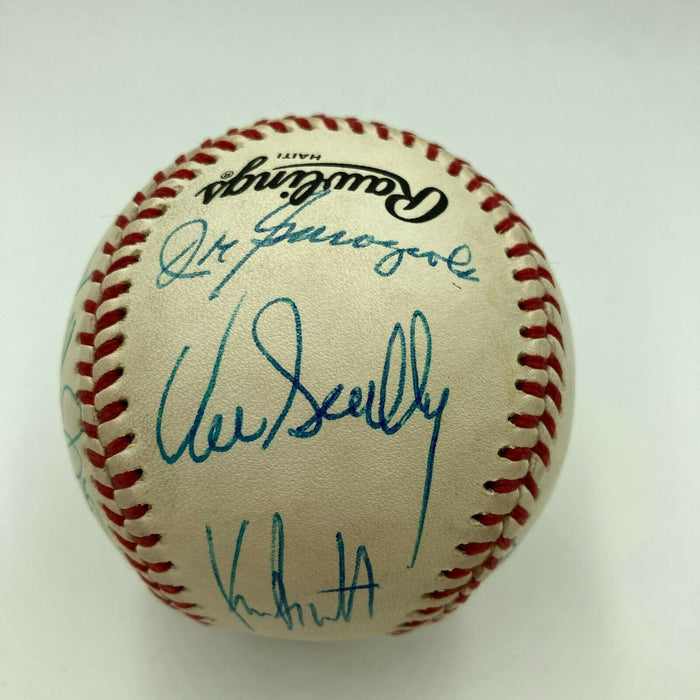 Vin Scully Legendary Baseball Announcers Signed Baseball PSA DNA COA