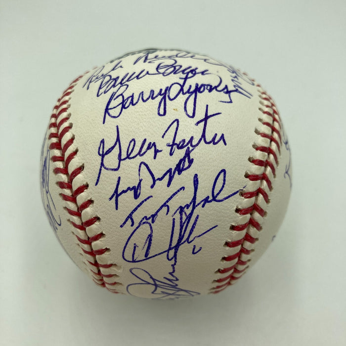 1986 New York Mets World Series Champs Team Signed MLB Authenticated Hologram