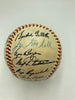 1956 All Star Game Team Signed Baseball Willie Mays Hank Aaron 32 Sigs JSA COA