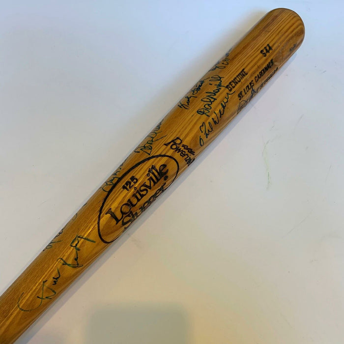 Tom Seaver Stan Musial Hall Of Fame Multi Signed Bat 21 Sigs With JSA COA