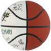 Lebron James 2001-02 St. Vincent St.Mary High School Team Signed Basketball BAS