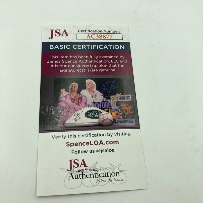 Henry Kissinger Secretary Of State American League Baseball JSA COA