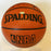 Wilt Chamberlain & Bill Russell Signed NBA Game Basketball JSA Graded 9 MINT