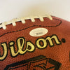 Johnny Unitas HOF 1979 Len Dawson HOF 1987 Multi Signed NFL Football JSA COA