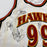 1999-2000 Atlanta Hawks Team Signed Game Issued Jersey JSA COA