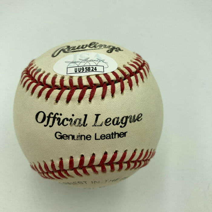 Pee Wee Reese Billy Williams Brooks Robinson Kiner Signed Baseball JSA COA