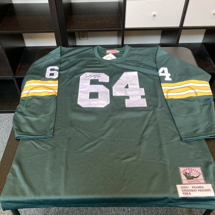 Jerry Kramer Signed 1964 Green Bay Packers Authentic Game Model Jersey JSA COA