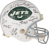 1969 New York Jets Super Bowl Champs Team Signed Authentic Game Helmet JSA COA