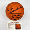 Wilt Chamberlain Abdul Jabbar Shaq Lakers Legends Signed Basketball JSA COA