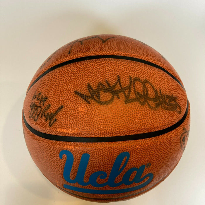 2007-08 UCLA Bruins NCAA Champs Team Signed Basketball With PSA DNA COA