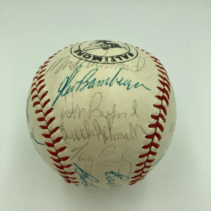 1970 Baltimore Orioles World Series Champs Team Signed Baseball With JSA COA