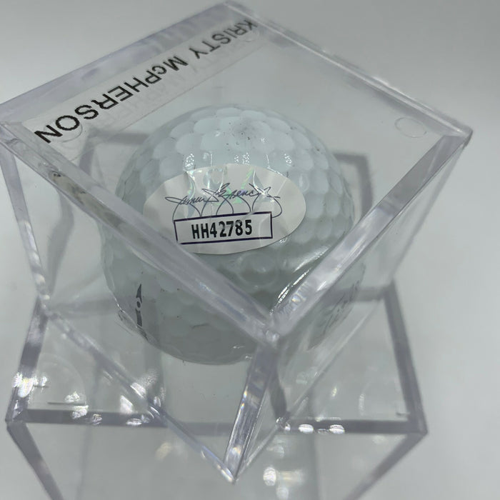 Kristy McPherson  Signed Autographed Golf Ball PGA With JSA COA