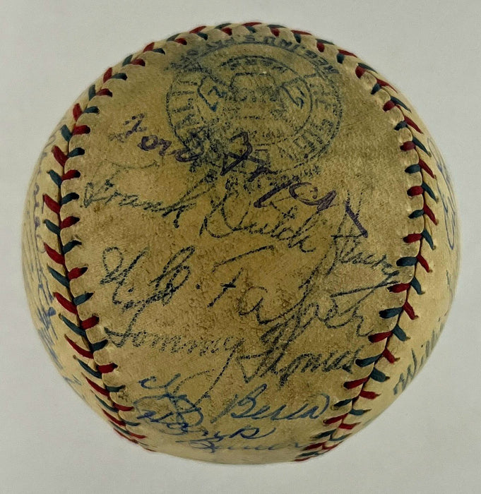 Babe Ruth, Lou Gehrig, Mickey Mantle & Roger Maris Signed Baseball PSA DNA COA