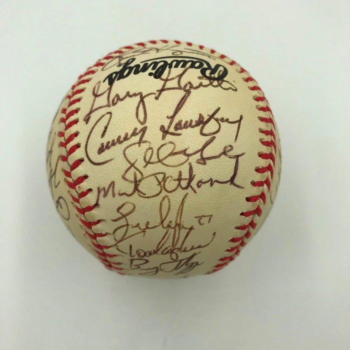 1997 St. Louis Cardinals Team Signed National League Baseball With Mark Mcgwire