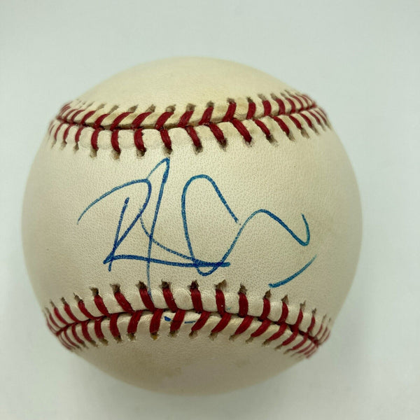 Robert Plant Led Zeppelin Single Signed American League Baseball JSA COA RARE