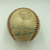 Rocky Marciano 1960 Tops In Sports Banquet Signed Baseball JSA COA