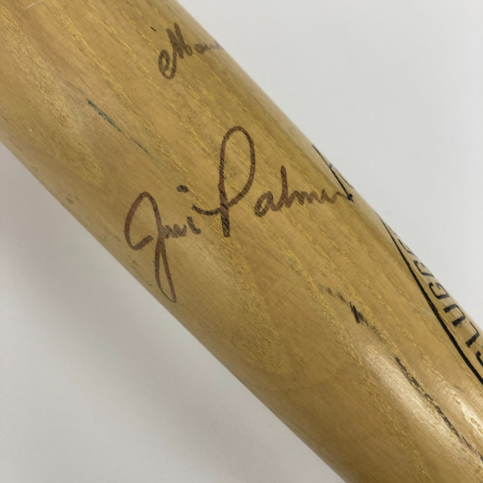 1970 Baltimore Orioles World Series Champs Team Signed Baseball Bat JSA COA