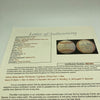 1953 New York Yankees World Series Champs Team Signed Baseball Mickey Mantle JSA