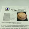 Mickey Lolich Signed Career Win No. 173 Final Out Game Used Baseball Beckett COA