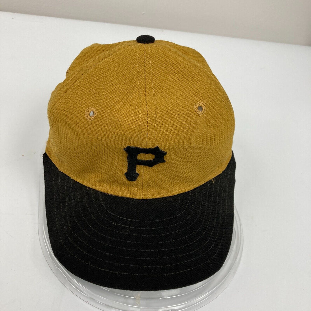 Vintage 1960's Pittsburgh Pirates Game Issued New Era Baseball Cap Hat