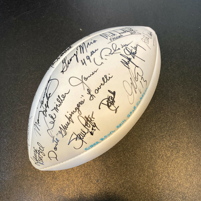 Super Bowl XXIII Attendees Signed Football Dan Marino 20+ Sigs JSA COA