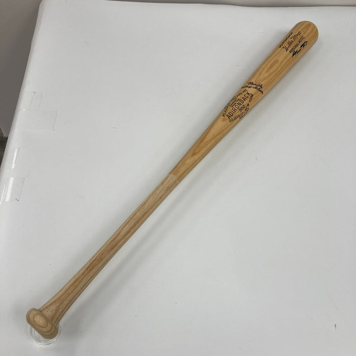Willie Mays Signed Adirondack Game Model Baseball Bat JSA COA