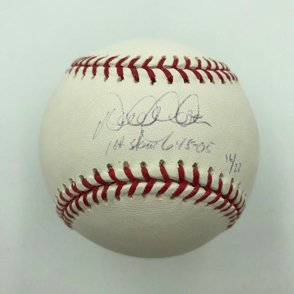 Derek Jeter "First Grand Slam 6-15-05" Signed Inscribed MLB Baseball Steiner COA