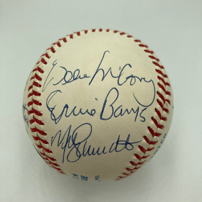 500 Home Run Signed Baseball Mickey Mantle Ted Williams Willie Mays 11 Sigs JSA