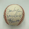 500 Home Run Signed Baseball Mickey Mantle Ted Williams Willie Mays 11 Sigs JSA