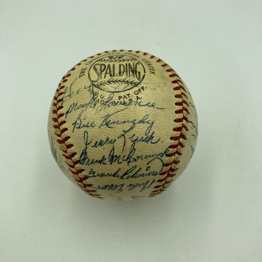 The Finest 1957 Cincinnati Reds Team Signed Baseball JSA COA Frank Robinson