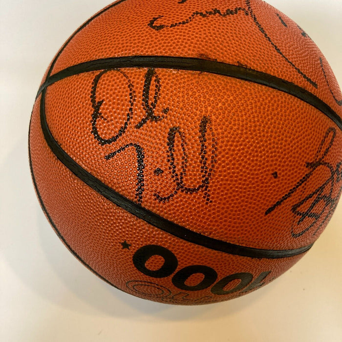 1994-95 Detroit Pistons Team Signed Wilson Basketball