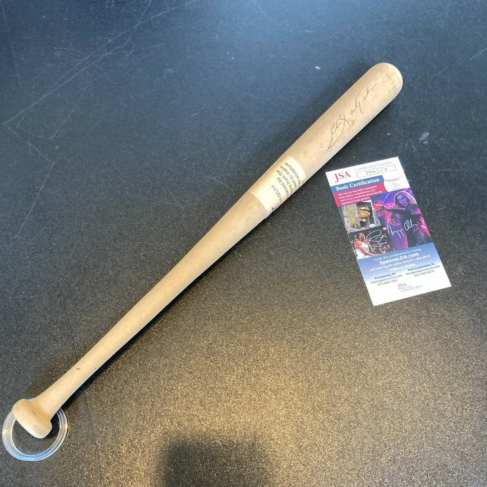 Carl Yastrzemski Signed Mini Bat From Actual Fenway Park Sculpture Wood JSA COA