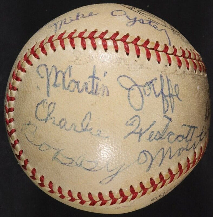 Stunning Ty Cobb Signed Autographed Baseball PSA DNA COA