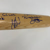 Hall Of Fame Multi Signed Cooperstown Baseball Bat 17 Sigs PSA DNA COA