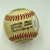 Hank Aaron Signed Vintage National League Feeney Baseball With JSA COA