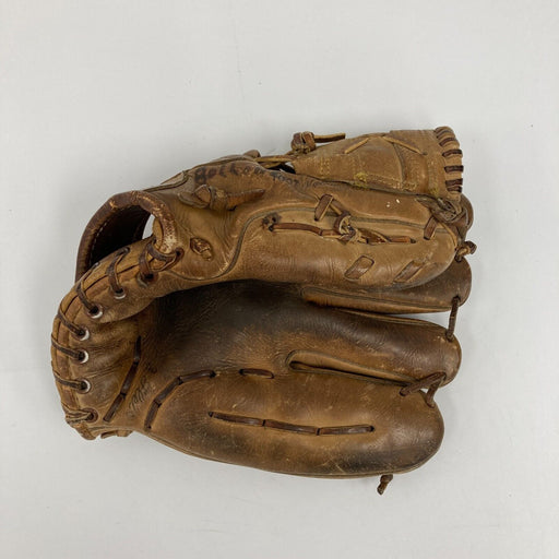 Frank Bolling Signed 1966 Game Used Spalding Baseball Glove JSA COA & LOP