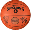 1984-85 Los Angeles Lakers NBA Champs Team Signed Vintage Basketball PSA DNA COA